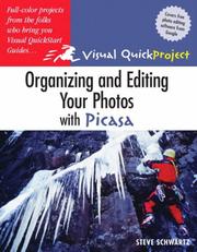 Cover of: Organzing and editing your photos with Picasa