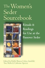 Cover of: The Women's Seder Sourcebook by 