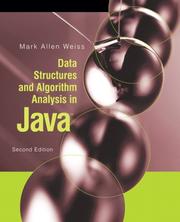Cover of: Data structures & algorithm analysis in Java