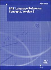 Cover of: SAS Language Reference by SAS Institute