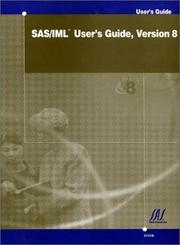 Cover of: SAS/IML User's Guide: Version 8
