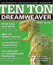 Cover of: Ten Ton Dreamweaver by Geoff Blake
