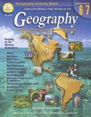 Cover of: Discovering the World of Geography: Grades 6-7 (Discovering the World of Geography)