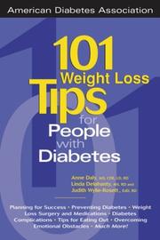 Cover of: 101 Weight Loss Tips for Preventing and Controlling  Diabetes by American Diabetes Association