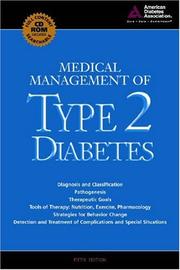 Cover of: Medical Management of Type 2 Diabetes
