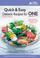 Cover of: Quick & Easy Diabetic Recipes for One