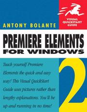 Cover of: Premiere Elements 2 for Windows