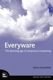 Cover of: Everyware by Adam Greenfield