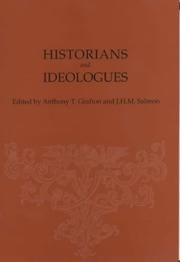 Cover of: Historians and Ideologues: Studies in Early Modern  Intellectual History
