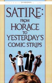 Cover of: Satire: From Horace to Yesterday's Comic Strips