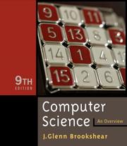 Cover of: Computer science by J. Glenn Brookshear