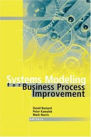 Cover of: Systems Modeling for Business Process Improvement by 