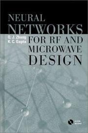 Cover of: Neural Networks for RF and Microwave Design