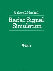Cover of: Radar Signal Simulation (Artech Radar Library)