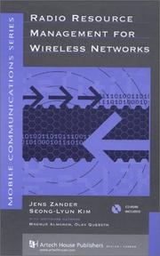 Cover of: Radio Resource Management for Wireless Networks (with CD-ROM)