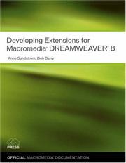 Cover of: Developing Extensions for Macromedia Dreamweaver 8 (Visual Quickstart Guides)