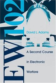 Cover of: EW 102: A Second Course in Electronic Warfare