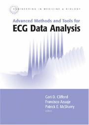 Cover of: Advanced Methods And Tools for ECG Data Analysis