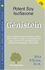 Cover of: Genistein/Soy Isoflavones: Potent Soy Isoflavone (Woodland Health)