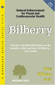 Cover of: Bilberry                                                                   Natural Enhancement for Visual and Cardiovascular Health (Woodland Health)