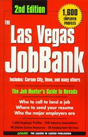 Cover of: The Las Vegas JobBank, 2nd Ed