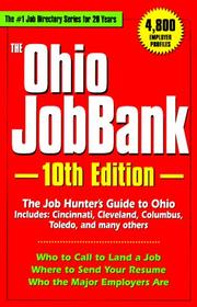 Cover of: The Ohio JobBank, 10th Ed