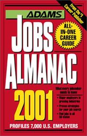 Cover of: Adams Jobs Almanac by Adams Media