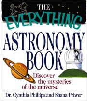 Cover of: The Everything Astronomy Book by Cynthia, Ph.D. Phillips, Shana Priwer