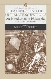 Cover of: Readings on the Ultimate Questions: An Introduction to Philosophy (Penguin Academics Series) (2nd Edition) (Penguin Academics)