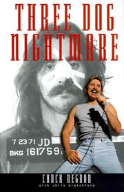 Cover of: Three dog nightmare by Chuck Negron