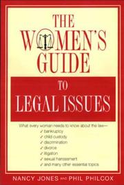 Cover of: The Women's Guide to Legal Issues