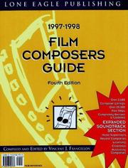 Film Composers Directory, 5th Edition (Film Composers Directory) by Vincent Francillion