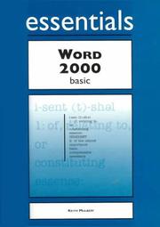 Cover of: Word 2000: basic