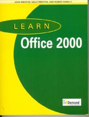 Cover of: Learn Office 2000 (Learn)