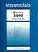 Cover of: Excel 2000 Essentials Intermediate