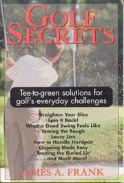 Cover of: Golf Secrets | James A. Frank