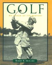 Cover of: Golf by Robert R. McCord