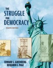 Cover of: Struggle for Democracy, The (8th Edition) (MyPoliSciLab Series) by Edward S. Greenberg, Benjamin I. Page