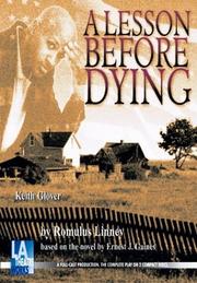 Front cover of A Lesson Before Dying (Audio Theatre Collection) by Unknown