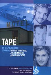 Cover of: Tape (L.A. Theatre Works Audio Theatre Collections)