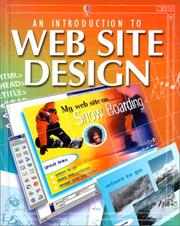 Cover of: An Introduction to Web Site Design (Computer Guides) by 