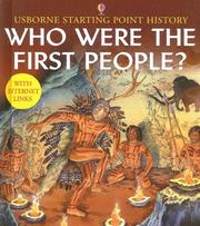Cover of: Who Were the First People?
