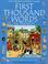 Cover of: First Thousand Words in French (First Thousand Words)