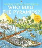 Cover of: Who Built the Pyramids? (Usborne Starting Point History)