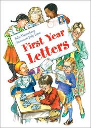 Cover of: First year letters