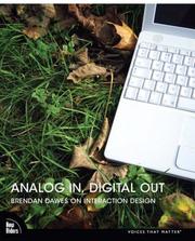 Cover of: Analog In, Digital Out by Brendan Dawes