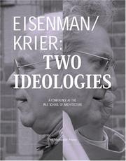 Cover of: Eisenman/Krier: Two Ideologies