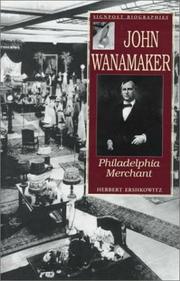 Cover of: John Wanamaker by Herbert Ershkowitz
