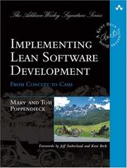 Cover of: Implementing Lean Software Development: From Concept to Cash (The Addison-Wesley Signature Series)