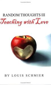 Cover of: Random thoughts III: teaching with love